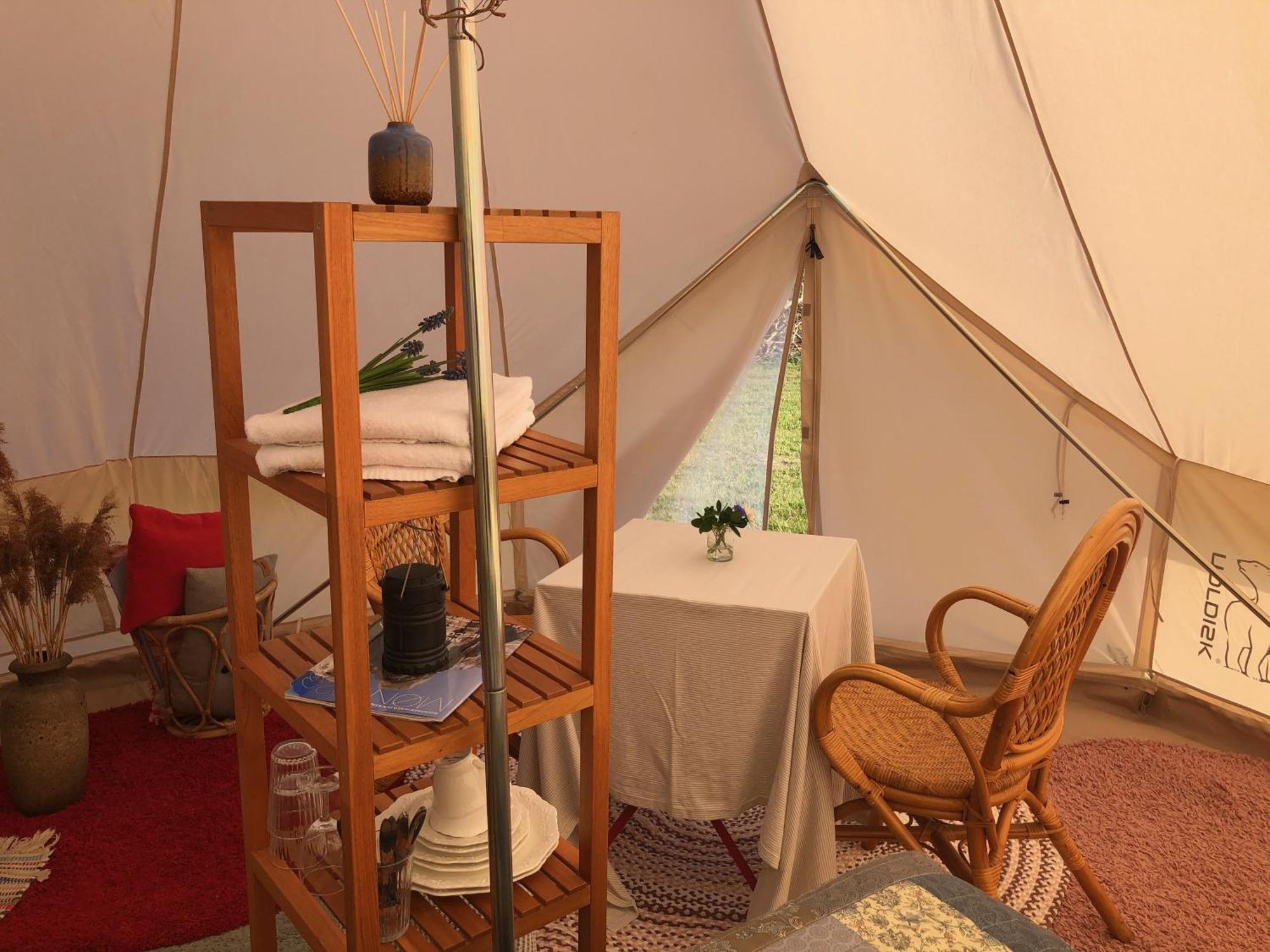 Отель Helles Have Glamping Стеге Экстерьер фото