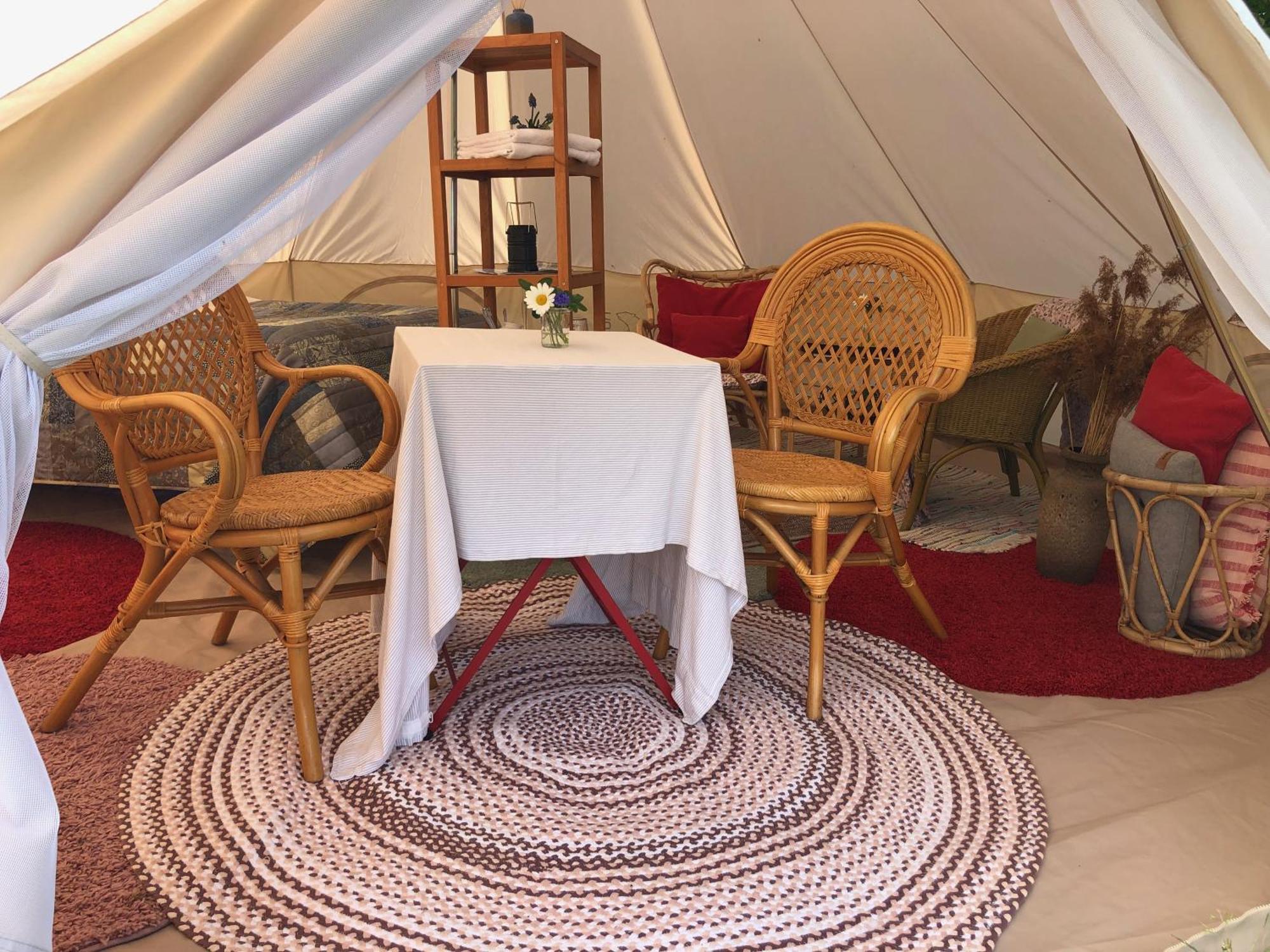 Отель Helles Have Glamping Стеге Экстерьер фото